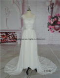 Latest Beach Style Keen Length with Detachable Wedding Dress