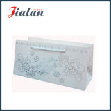 Good Quality with Hot Stamping Ivory Paper Shopping Gift Bag