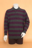 Men's Yak Wool/Cashmere Round Neck Pullover Long Sleeve Sweater/Clothing/Knitwear/Garment