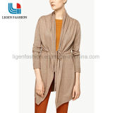 Autumn Section Knit Shawl Collar Cardigan for Women