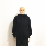 Flame Retardant Aramid Black Fleece Fr Hoodie Workwear for Men