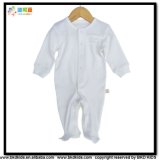 Plain Dyed Baby Wear Long Sleeve Infant Playsuit
