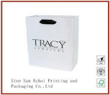 Middle Size Whitecard Gift Paper Bag Paper Packing Bag