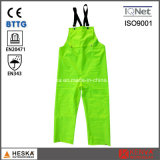 New En343 En20471 Workwear Reflective Mens Hi Vis Rain Bib Pants