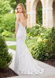 Amelie Rocky Sexy V-Neck Backless Mermaid Wedding Dress Made to Order