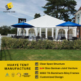 Huaye 9m Clear Window Tent with Double Glass Door (hy226j)
