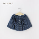 100% Cotton Blue Girl Skirt