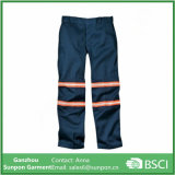 Double Knee Work Pants with Reflective Tape