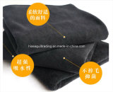 Black Color Microfiber Hair Drying Towel for Hair Saloon