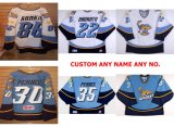 Customized Echl Toledo Walleye Brandon Naurato Hockey Jerseys