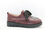 Comfort Low Heel Women Casual Leather Shoes