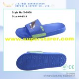 Customized EVA Men Slippers with PVC Upper Cartoon Printing