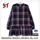 Customed Women's Casual Skirt Plaid Dress