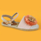 Women Closed Toe Wedge Pink Ankle Strape Sandals Espadrilles