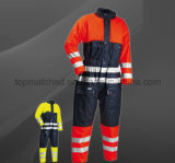 High Visibility OEM Men's Waterproof Working Safety Overall