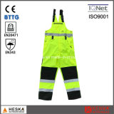 New En20471 Workwear Reflective Men's Working Hi Vis Bib Pants