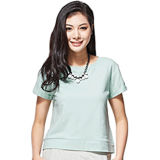 Fashion Nice Cotton Printed T-Shirt for Women (W131)