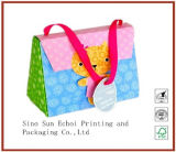 Color Printing Paper Shopping Bag with Emboss Logo