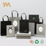 Black Waterproof Matt Coated Paper Shopping Gift Bag