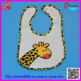 Baby's Embrodered Bib with Animal Pattern