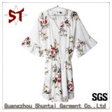 OEM Polyester Women's Sweet Flower Pattern Dress