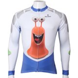 Snail Cartoon Patterned Cool Fashion Men's Cycling Jersey