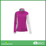 New Fashion Women Contrast Color Softshell Jacket