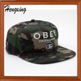 Embroidery Camouflage Snapback Cap with Your Designed Logo