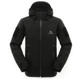 Custom Men's Waterproof Hooded Softhell Jacket