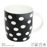 Classic Black and White New Bone China Mug