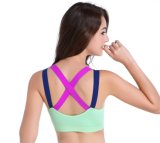 2018 Ladies Hot Selling Color Cross Sports Bra