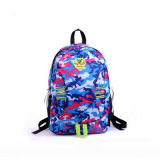 Camo Backpack Travel Backpack Double Schoolbag Sports Bag Custom Gym (GB#019)