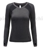 Custom Quick Dry Nylon Sport Long Sleeve Shirt Wear Tights