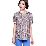 Fashion Nice Cotton Printed T-Shirt for Women (W128)