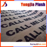 Letter Printed on Warp Knitted Fabric OEM Service Available