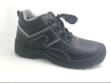 Industrial Leather Safety Shoes with PU Sole (SN5452)