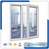 Used PVC Profile Plastic Casement Window with Thick 5mm Glass/Alternative Mosquito Net