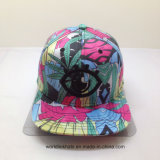 High Resolution Polyester 6panel Sublimation 3D Embroidery Snapback Cap