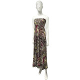 Printed DTY Women's Tube Dress