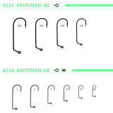 Wholesale Carbon Steel 90 Degree Fishing Aberdeen Jig Hooks