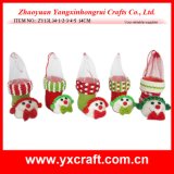 Christmas Decoration (ZY13L34-1-2-3-4-5 14CM) Christmas Doll Boot
