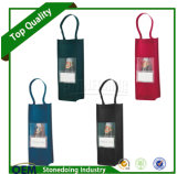 Single Promotional Non Woven Bottle Wine Bag