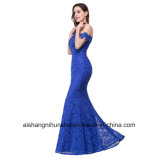 Elegant Crystal Beaded Royal Lace Mermaid Dress Dress Gown