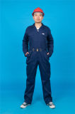 65% Polyester 35%Cotton Long Sleeve Safety Cheap Workwear Coverall (BLY1025)