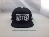 6panel 3D Letter Embroidery Plain Snapback Cap with Logo Custom