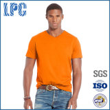 Cotton Jersey Men's V Neck T-Shirt