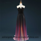 Prom Dress Gradient Chiffon Dress