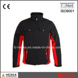 Wholesale 100% Polyester Twill Jacket Mens Heat Transfer Softshell Jacket