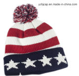 Knitted Hat Jacquard Beanie Hat