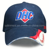 Constructed 3D Embroidery Sandwich Racing Baseball Cap (TRB053)